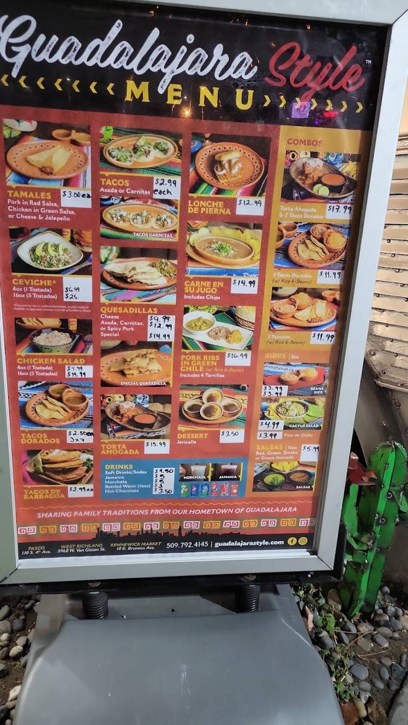 Guadalajara Style Mexican Food